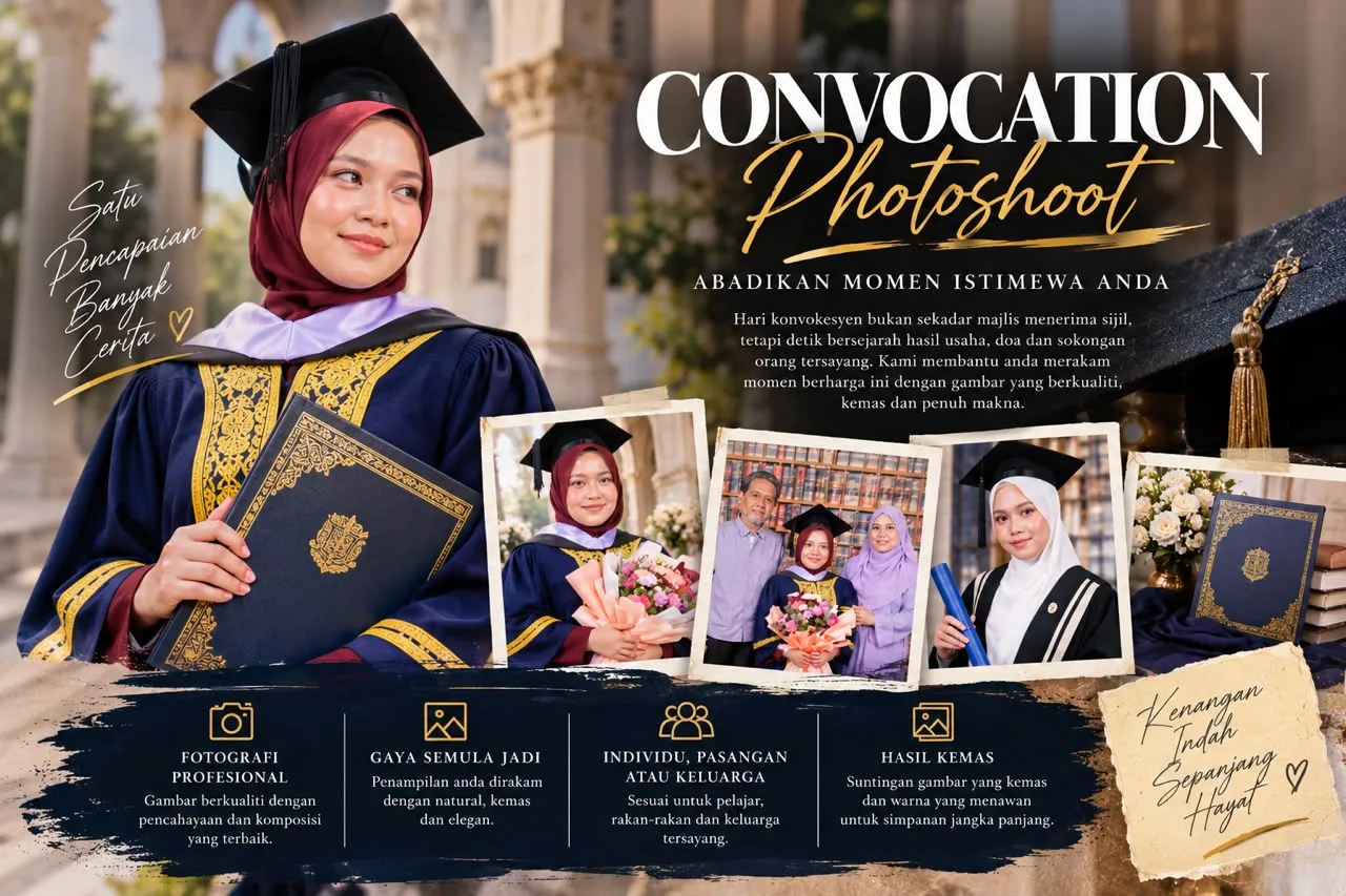 Studio Potraiture 11R - Convo ( Solo & Family )